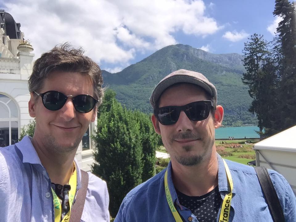Gaspar and Mark in Annecy