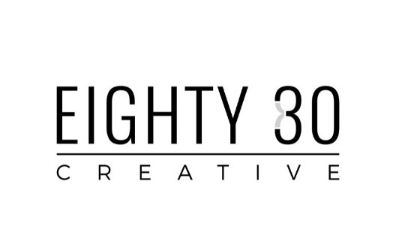 Eighty 30 creative logo