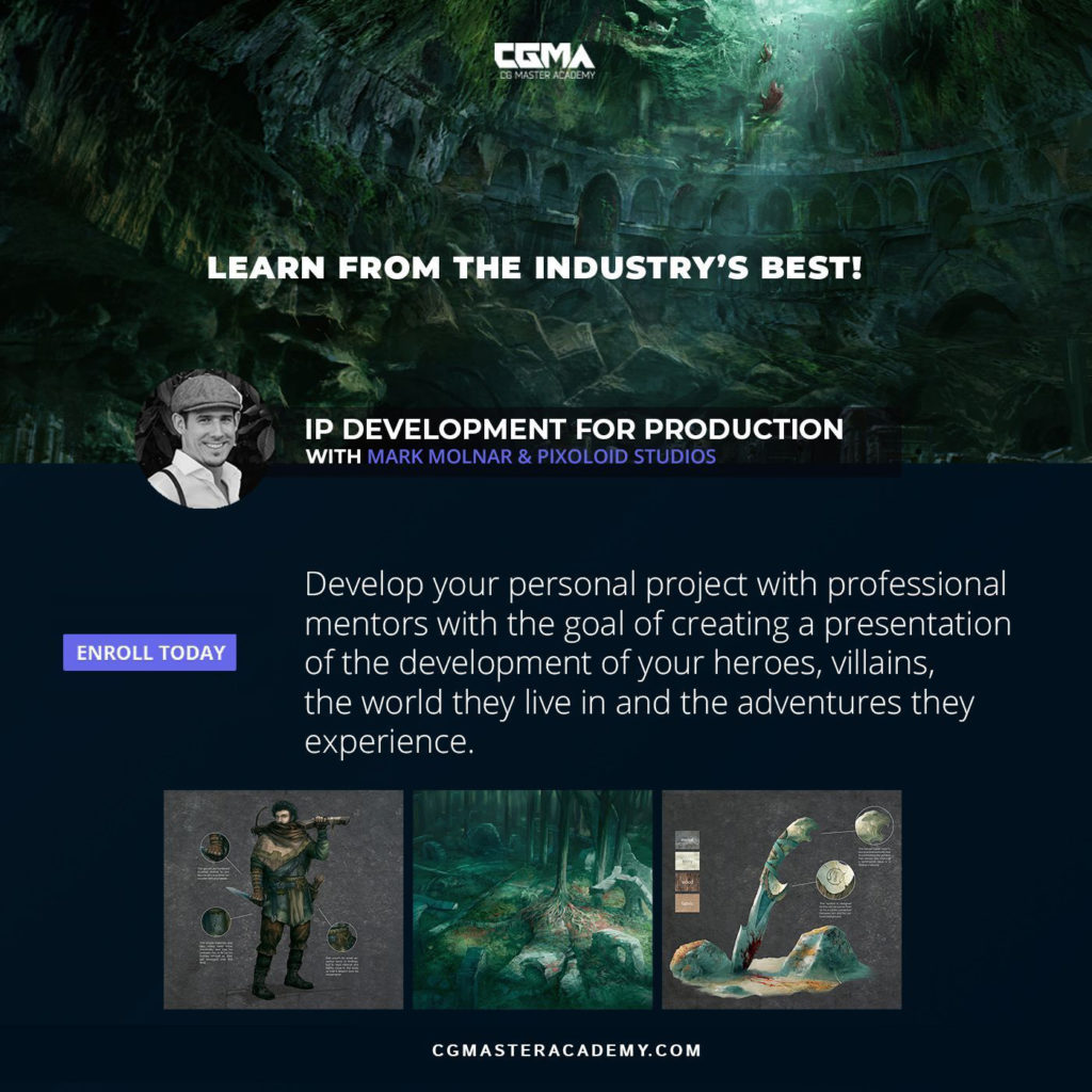 CGMA course promotion for IP development for production course